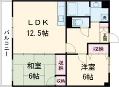 グランディール楠の間取り画像