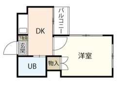 ウィング大竹の間取り画像