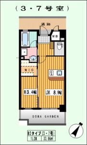 ロイヤルライン周船寺の間取り画像