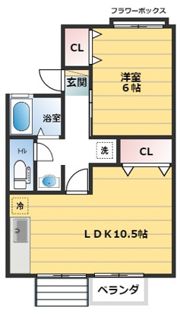 オリエントハイツPartⅠの間取り画像