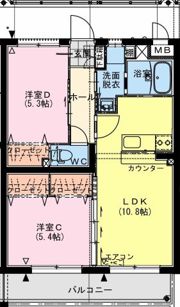 （仮称）加納槙ノ札マンションの間取り画像