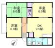 サンライフ中島 Aの間取り画像