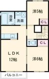 クラヴィエ桑野の間取り画像