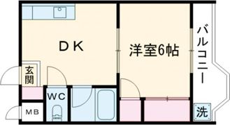メゾンイサヤマの間取り画像