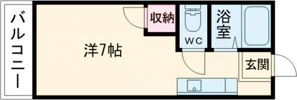 ベルハウス A棟の間取り画像