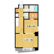 クレール新屋敷の間取り画像