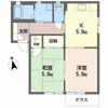 コーラル篠Bの間取り画像
