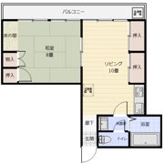 ルミネ己斐の間取り画像