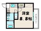 サントス墨染の間取り画像