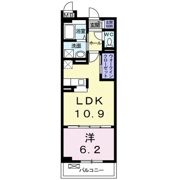 メディカル 松下南の間取り画像