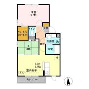 シャトレー新鎌ヶ谷の間取り画像