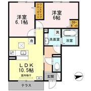 エスポアール フジタの間取り画像