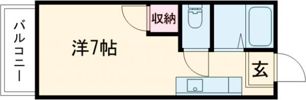 ベルハウス A棟の間取り画像
