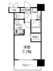 エンクレストベイ天神東Ⅱの間取り画像