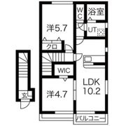 ウェーブ・テラスの間取り画像