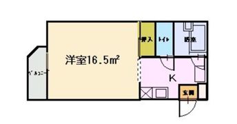 グランドール小松島の間取り画像