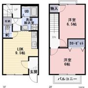 ジュネスサードニックスBの間取り画像