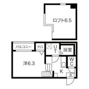 グロリア東海通の間取り画像