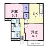 フォレストサイドⅡ番館の間取り画像