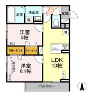 D Paina 殿町の間取り画像