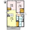 仮称D-ROOM新堂2丁目の間取り画像