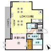 D-ROOM香椎駅東の間取り画像