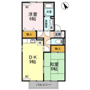 セジュールASOの間取り画像