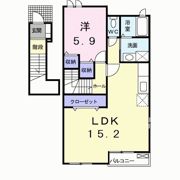 ダイヤモンド エフⅡ－2の間取り画像