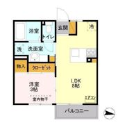 エスポワールSの間取り画像