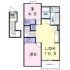 パ－シモンハイムⅢの間取り画像