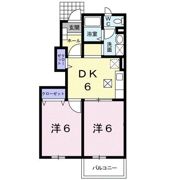 ポポラーレⅡの間取り画像