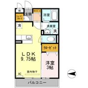 セジュールオッツ南蔵王の間取り画像