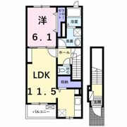 アルビオンの間取り画像