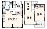 近藤貸住宅の間取り画像
