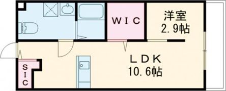 ラージヒル鶴見緑地の間取り画像