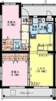 Milky Way（ミルキーウェイ）の間取り画像