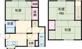 栄町薮内貸家①の間取り画像