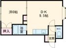 ハイツビューライフ3の間取り画像