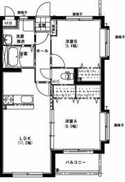 パークサイド城ヶ崎の間取り画像