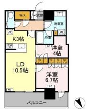 THE TOWER JUJOの間取り画像