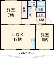 タイヨーハイツの間取り画像