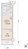 エスティメゾン豊洲レジデンスEの間取り画像