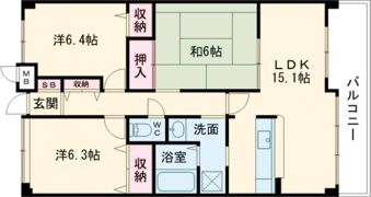 ブリティッシュ・ティンバー泉佐野の間取り画像