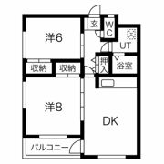 レインボービシュウの間取り画像
