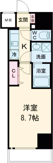 ファーストステージ神戸ハーバーランドの間取り画像