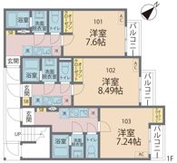 カインドネス蕨の間取り画像