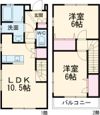 アーバンシャレー弐番館の間取り画像