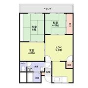 美幸マンションの間取り画像