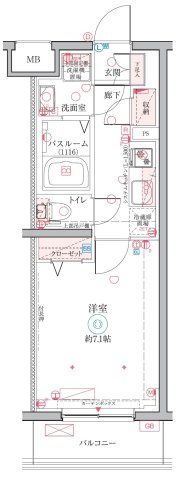 クレヴィスタ大塚の間取り画像