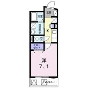 ヴァンソレイユの間取り画像